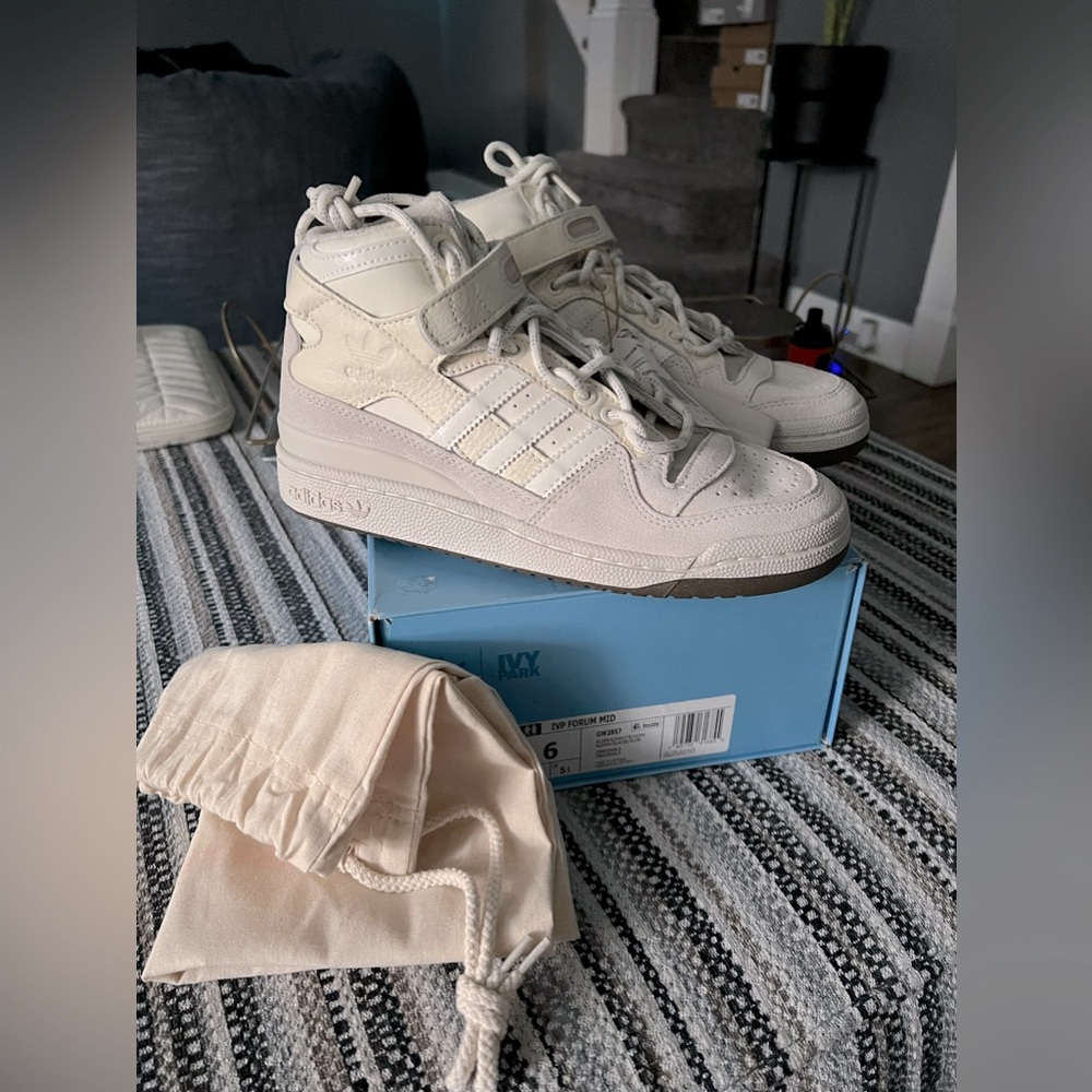 Adidas X Ivy Park Forum Mid Sneakers- NEW IN BOX